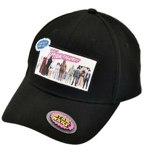 Star Wars Vintage Action Figures Black Adult Baseball Cap Hat - NEW